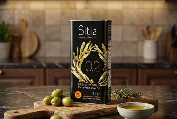 extra panenský olivový olej z Kréty Sitia 0,2% 250 ml