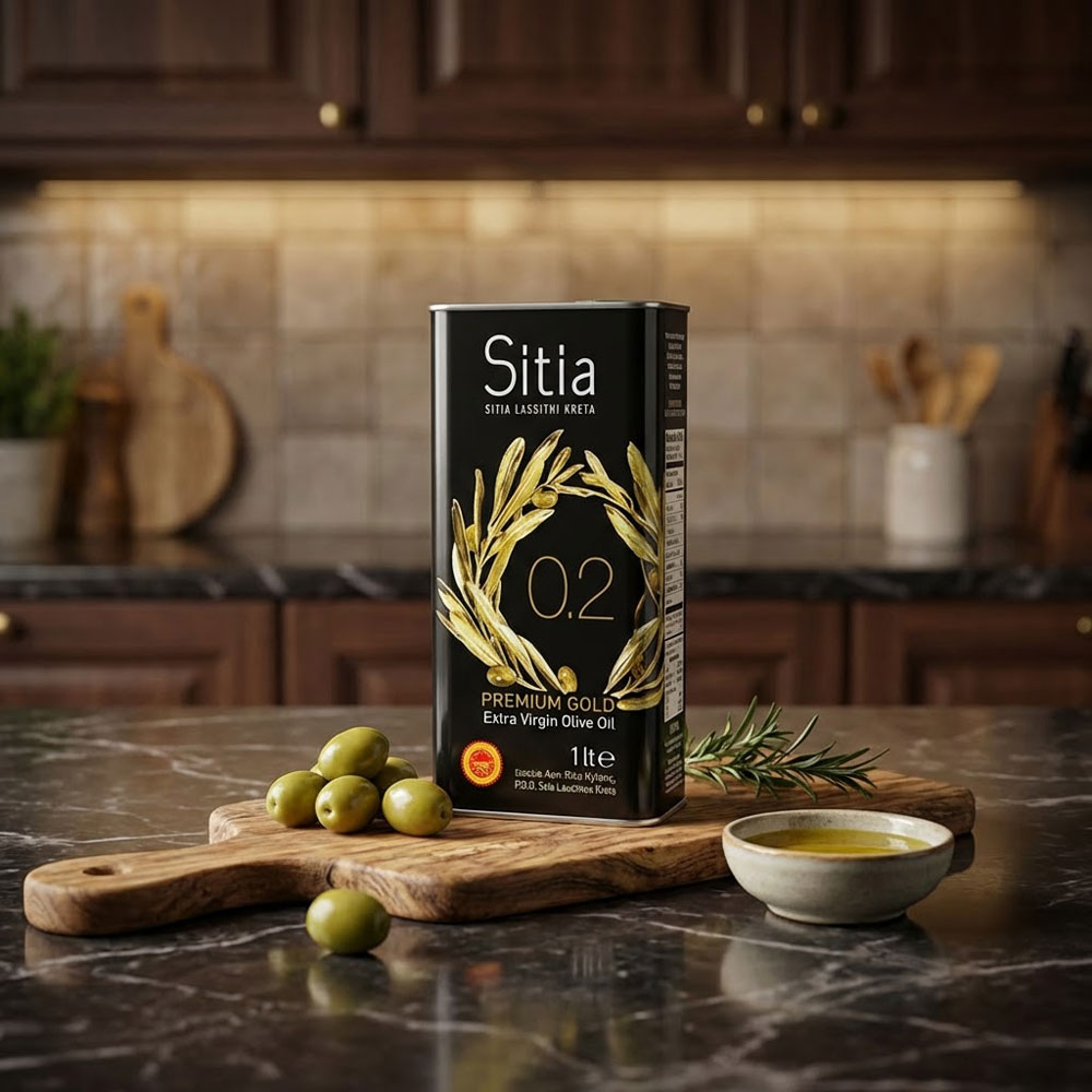 extra panenský olivový olej z Kréty Sitia 0,2% 250 ml